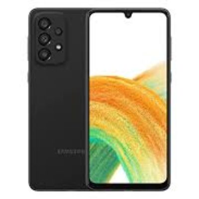 Samsung Galaxy A33 5G (Black, 6GB RAM, 128GB Storage) | 48 MP No Shake Cam | Voice Focus | 12 GB RAM with RAM Plus | Travel Adapter to be Purchased Separately