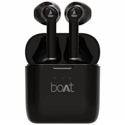 boAt Airdopes 138 Bluetooth Truly Wireless in Ear Earbuds (Active Black) Bluetooth Headset  (Black, True Wireless)