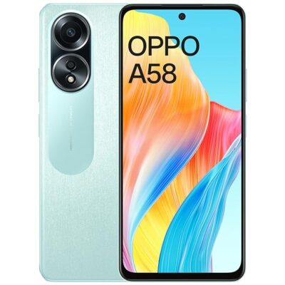 OPPO A58 (Dazzling Green, 128 GB)  (6 GB RAM)