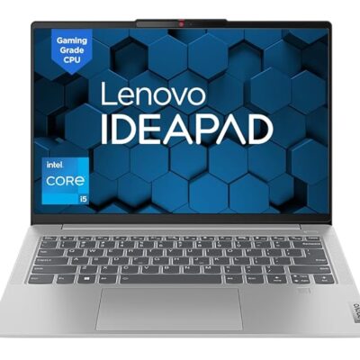 Lenovo IdeaPad Slim 5 Intel Core i5 12450H 14″ (36cm) WUXGA+ IPS 300Nits Laptop (16GB/1TB SSD/Win 11/Office 2021/Backlit KB/FHD 1080p Camera/Alexa/3 Month Game Pass/Cloud Grey/1.89Kg), 83BF0043IN
